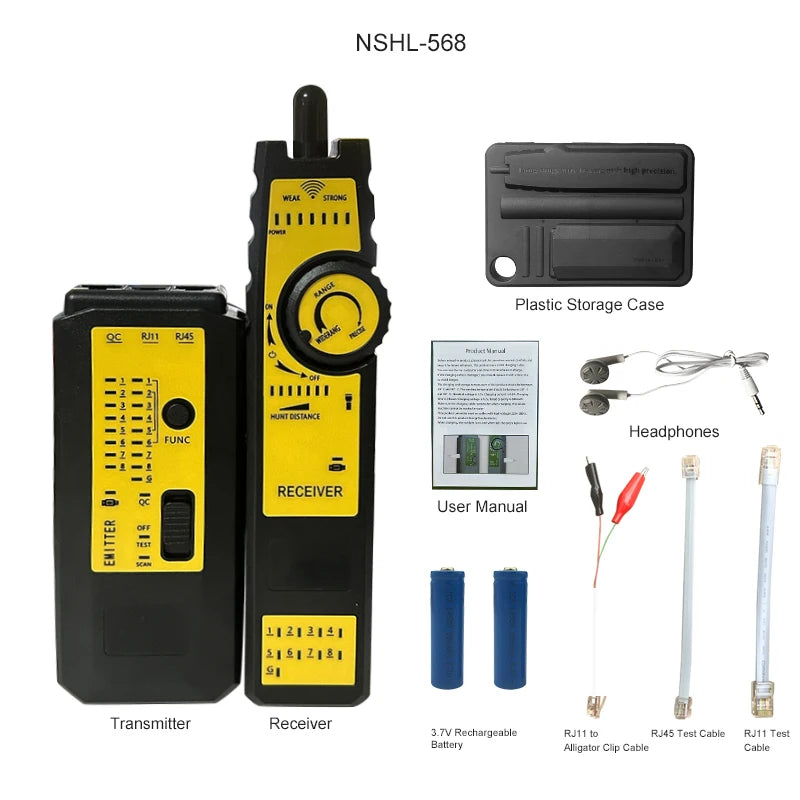 Long Range High Precision Cable Tracker