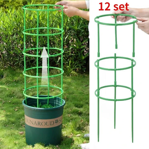 Stake Holder Flower Ring Support Rack