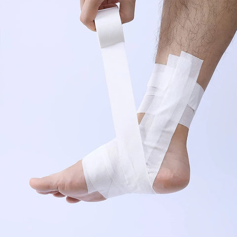 Adhesive Elastic Bandage Knee Wrist Ankles Muscle Support- Easy Tearing