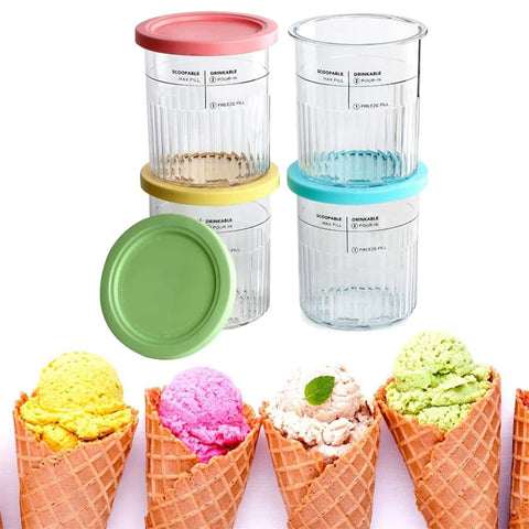 Ice Cream Pints And Lids