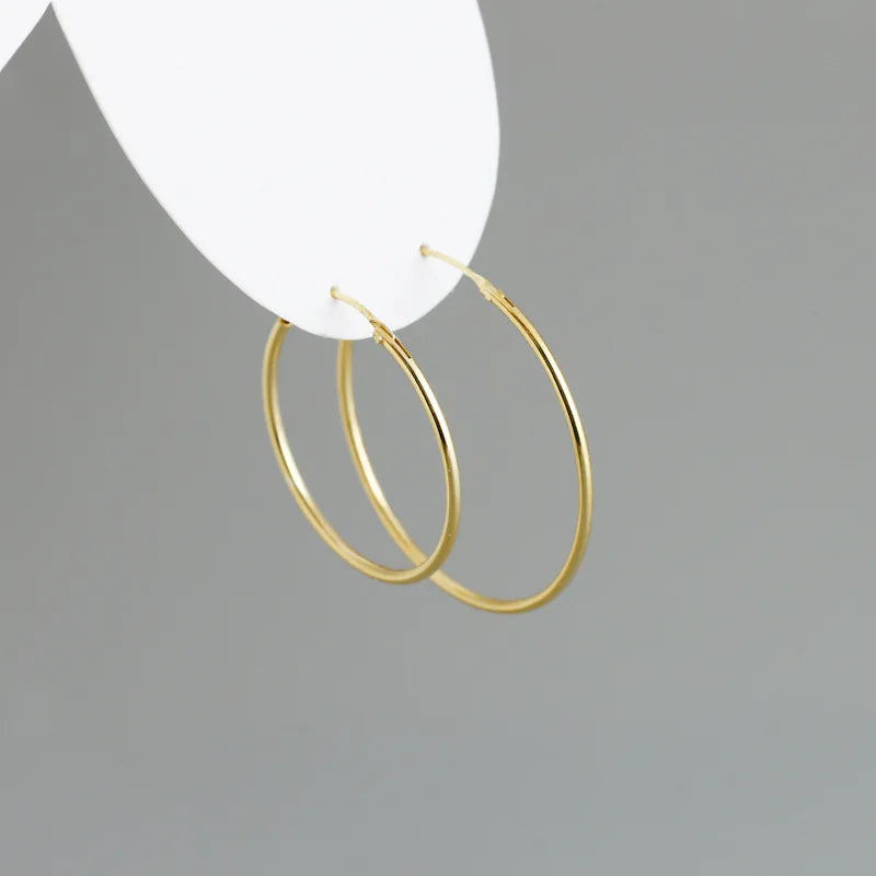 Korean Hoop Earrings For Women