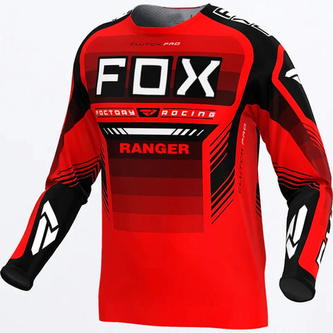 2024 Racing Downhill Jersey Mountain Bike Motorcycle Cycling Crossmax Shirt Ciclismo Clothes for Men MTB Jersey MX Ranger Fox DH