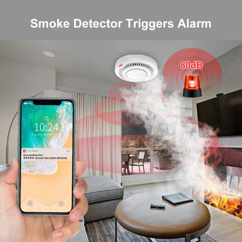 Smart Home Fire Protection Alarm