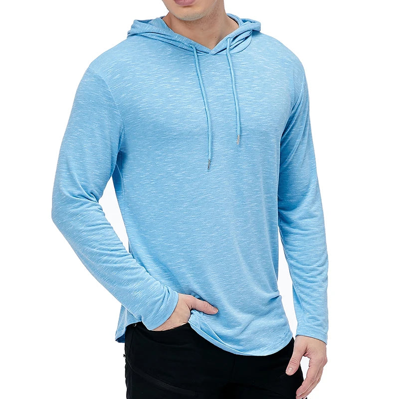 Men's Lightweight Athletic Hoodies Long Sleeve