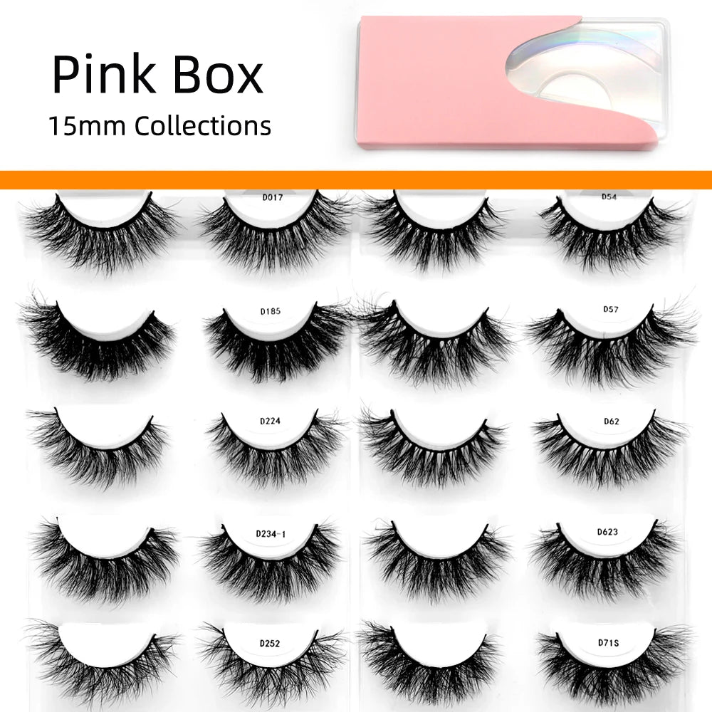 Natural 3D Faux Mink Eyelashes