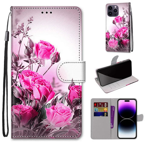 Flower Pattern Flip Case For Xiaomi