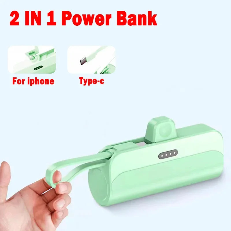 10000mAh Fast Charging Power Bank Emergency External Battery for iPhone Type-c