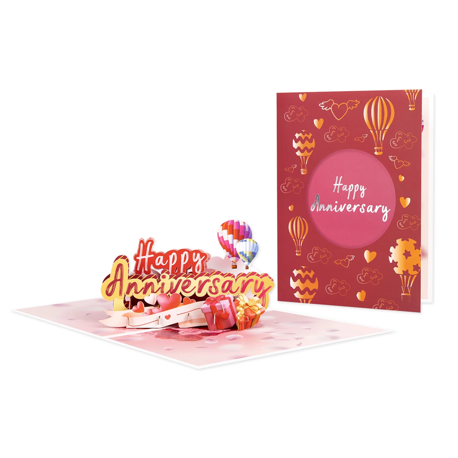 3D Pop-Up Cards Flowers Birthday Card Anniversary Gifts Postcard Maple Cherry Tree Wedding Invitations Greeting Cards