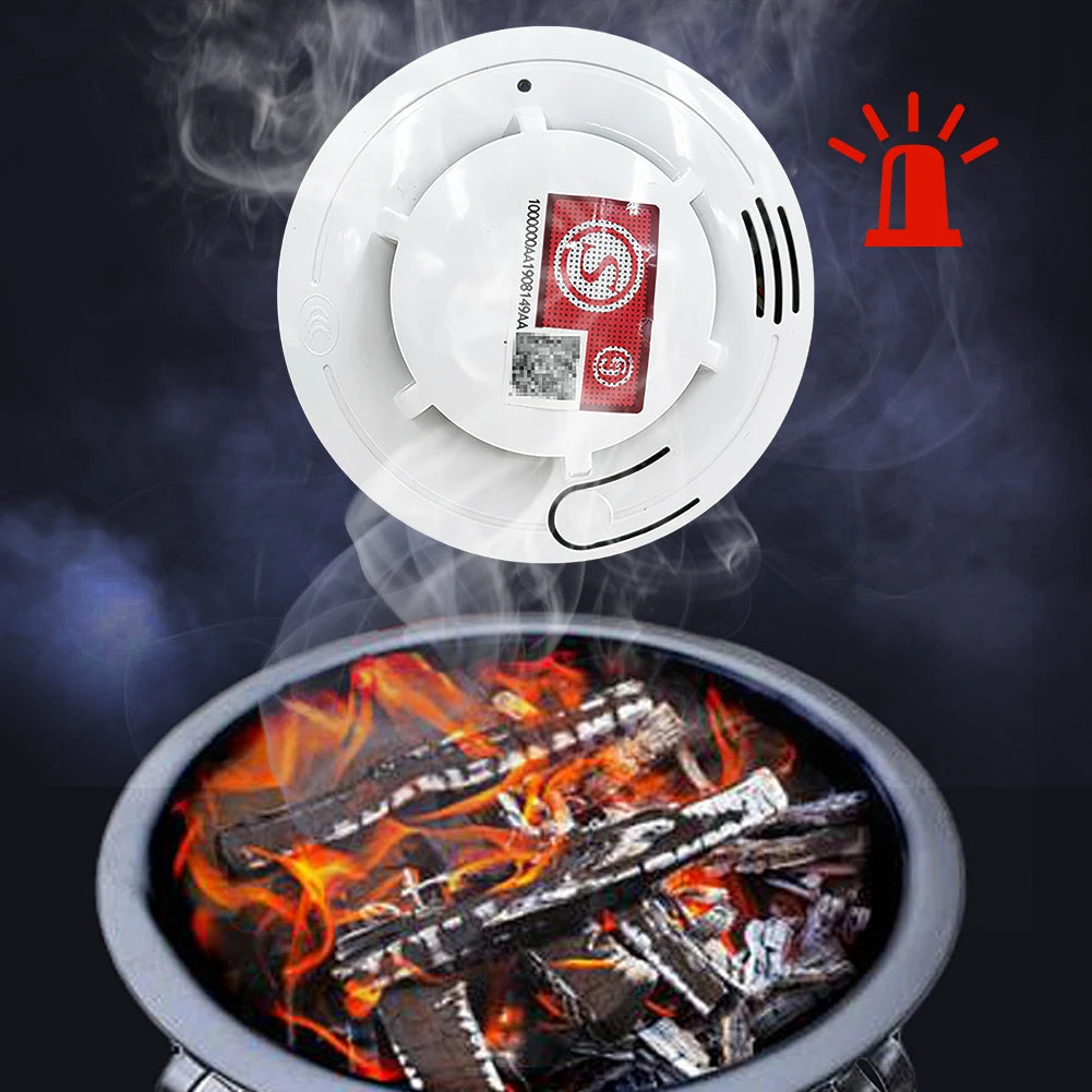 Fire Protection Smoke Detector Security System