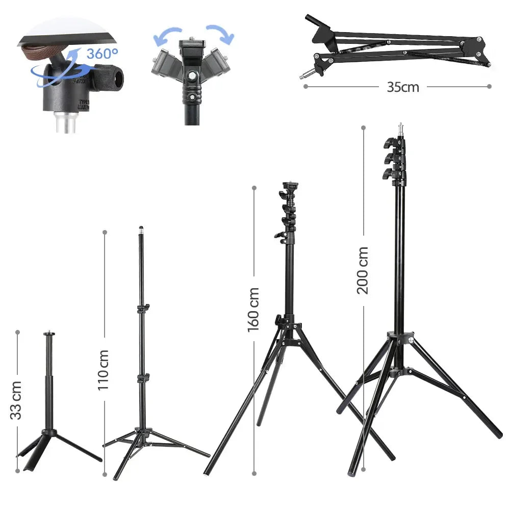 LED Fill Lighting Photography Light Kit Photo Studio