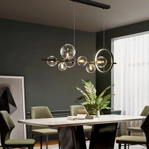 Design Glass Ball Led Pendant Lights