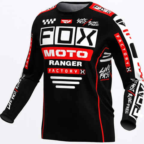 2024 Racing Downhill Jersey Mountain Bike Motorcycle Cycling Crossmax Shirt Ciclismo Clothes for Men MTB Jersey MX Ranger Fox DH