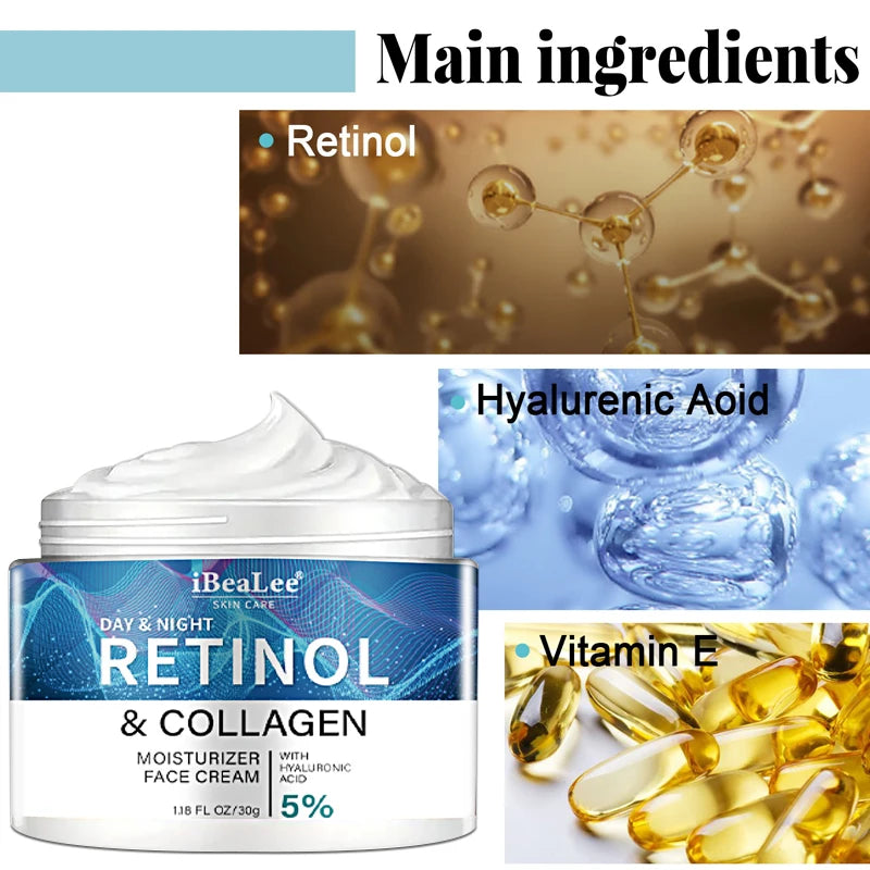 Neck Wrinkles Firming Moisturizing Skin Retinol Face Cream Anti-aging Facial Treatment