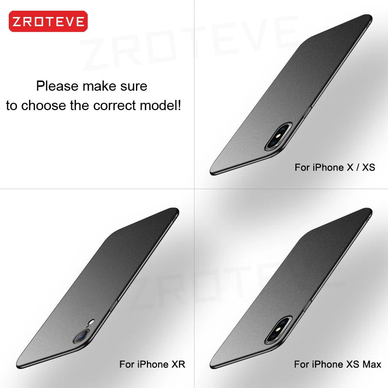 Ultra Thin Hard PC Matte Cover For Apple iphone