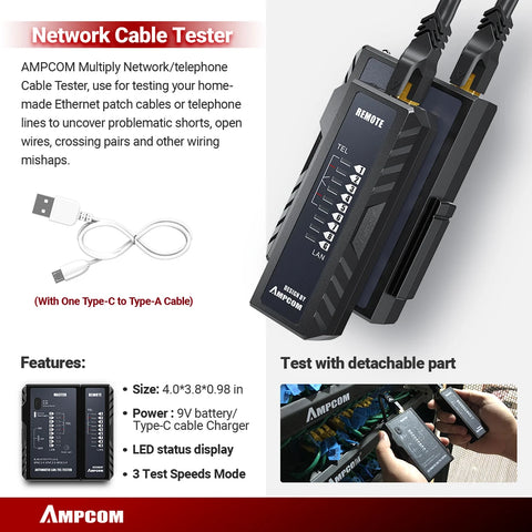 Crimper Lan Tester Tool Set