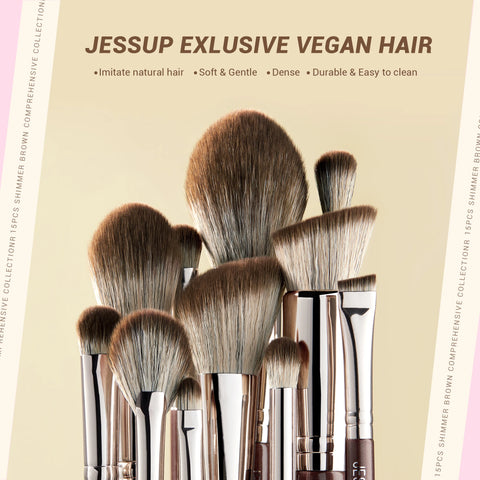 Jessup Makeup Brushes set