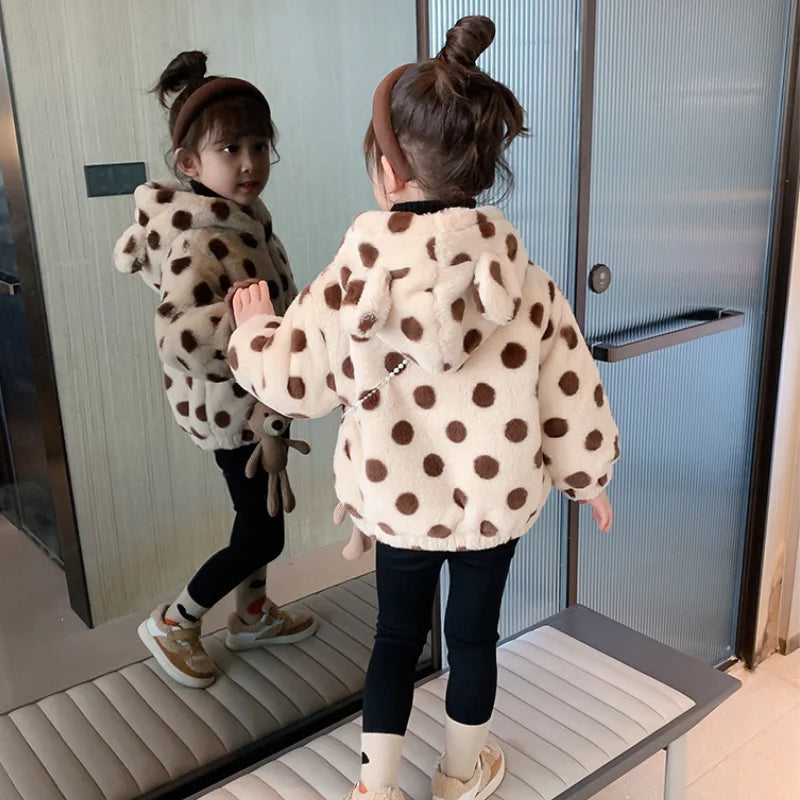 Leopard Print Children Hooded