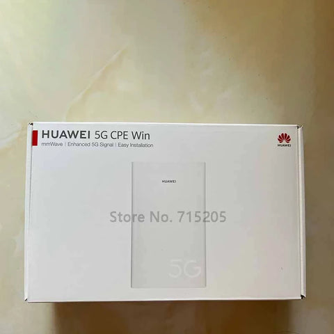 Unlocked Huawei 5G CPE WIN H312-371 Outdoor Router GE Lan Port Balong 5000 NSA SA 4G/5G CPE Modem Router Waterproof Support POE