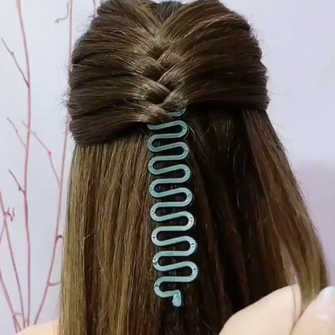 Hair Braiding Tools Fishtail Braid Tool, French Braid Tool for Hair