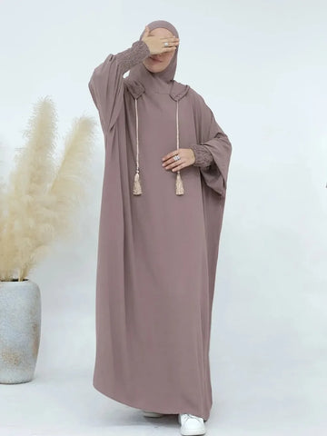 Ramadan Niqab Khimar Hooded Abaya