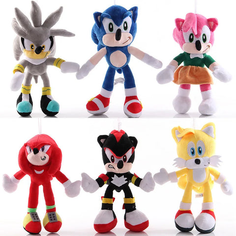 30CM High quality Sonic Plush Toy