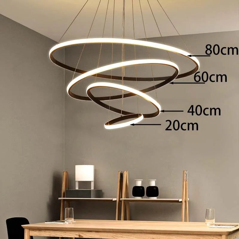 Modern ceiling chandelier, living room, bedroom, lobby, dining room, LED ceiling light, home decoration, intelligent chandelier