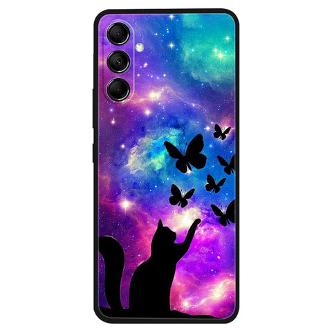 For Samsung A25 / A15 Case Silicone Luxury Space Soft Bumper for Samsung Galaxy A15 4G 5G Phone Cover TPU Funda A 25 Fashion Bag