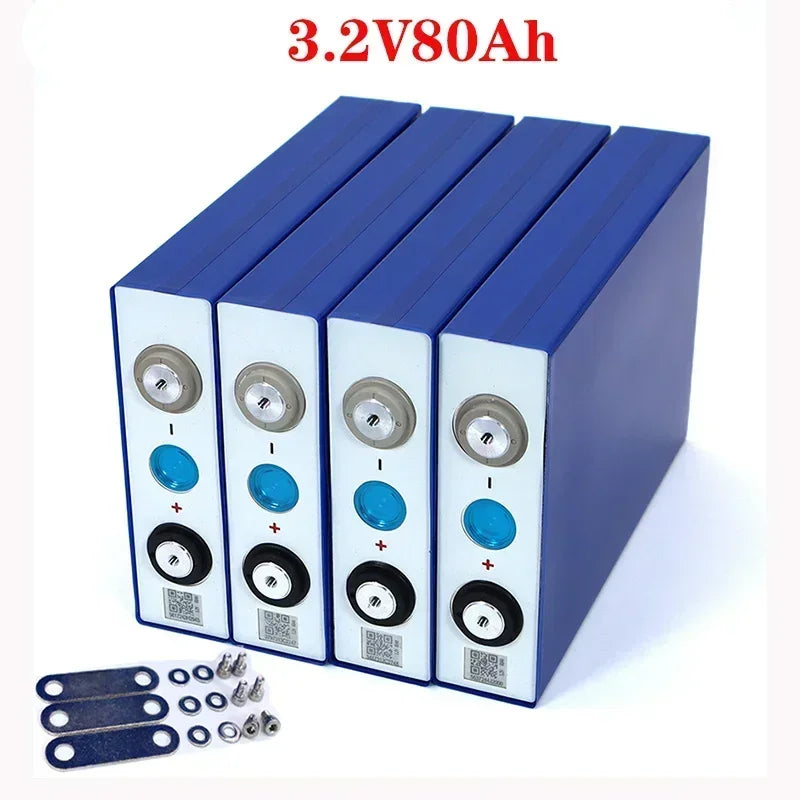 4PCS NEW 3.2V 120Ah lifepo4 battery