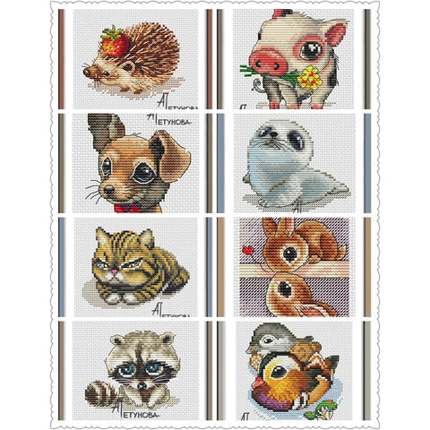 7827 Cross Stitch Set Chinese Cross-stitch Kit Embroidery Needlework Craft Packages Cotton Fabric Floss New Designs Embroidery