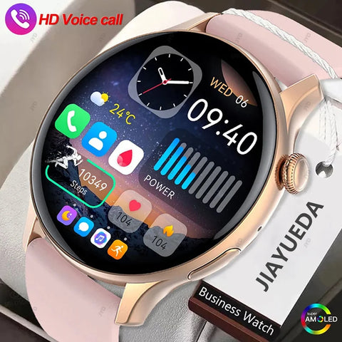 2024 [Voice Call/Fitness Tracker Answer/Artificial Intelligence Recognition/Sleep Tracking] Smartwatch for Women, IP68 Waterproo