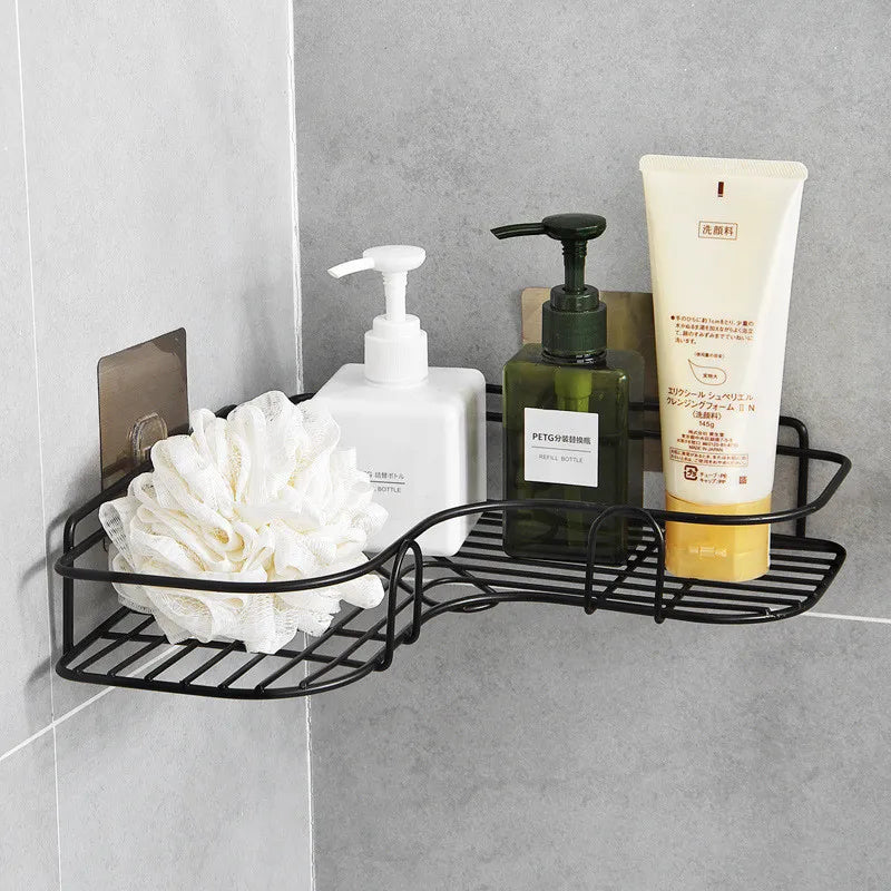 Bathroom Shelf Shower Wall Mount Shampoo Storage Holder