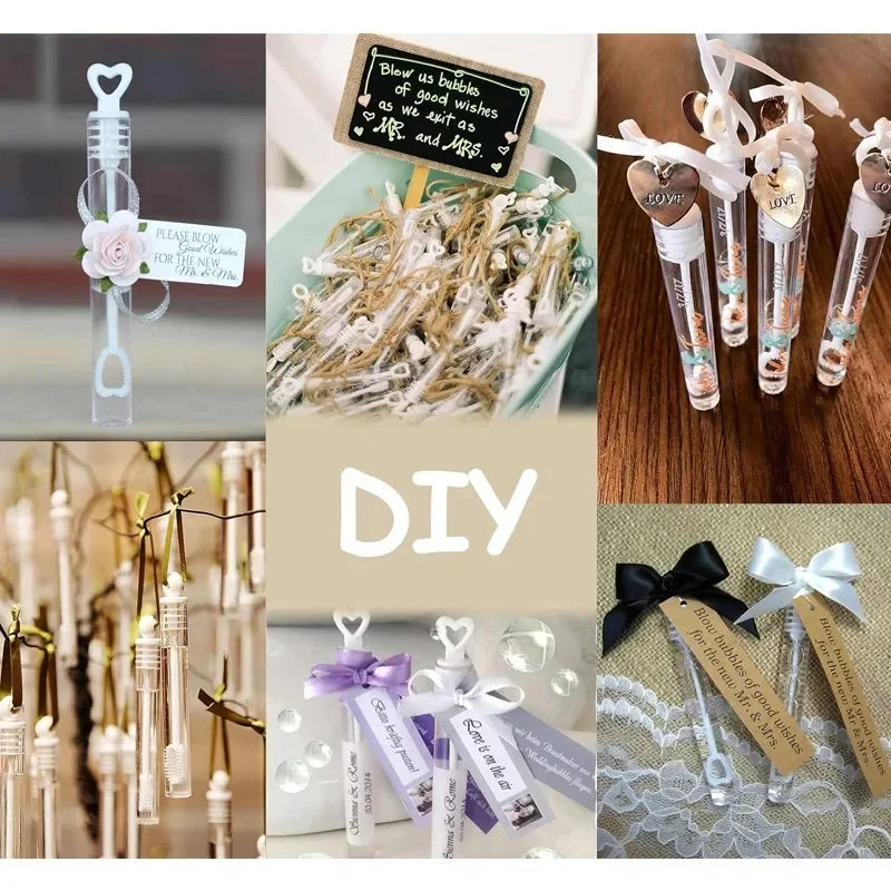 Tube Bubble Wand Wedding Gifts for Guests