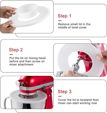 Bowl Cover Mixer  for Kitchen