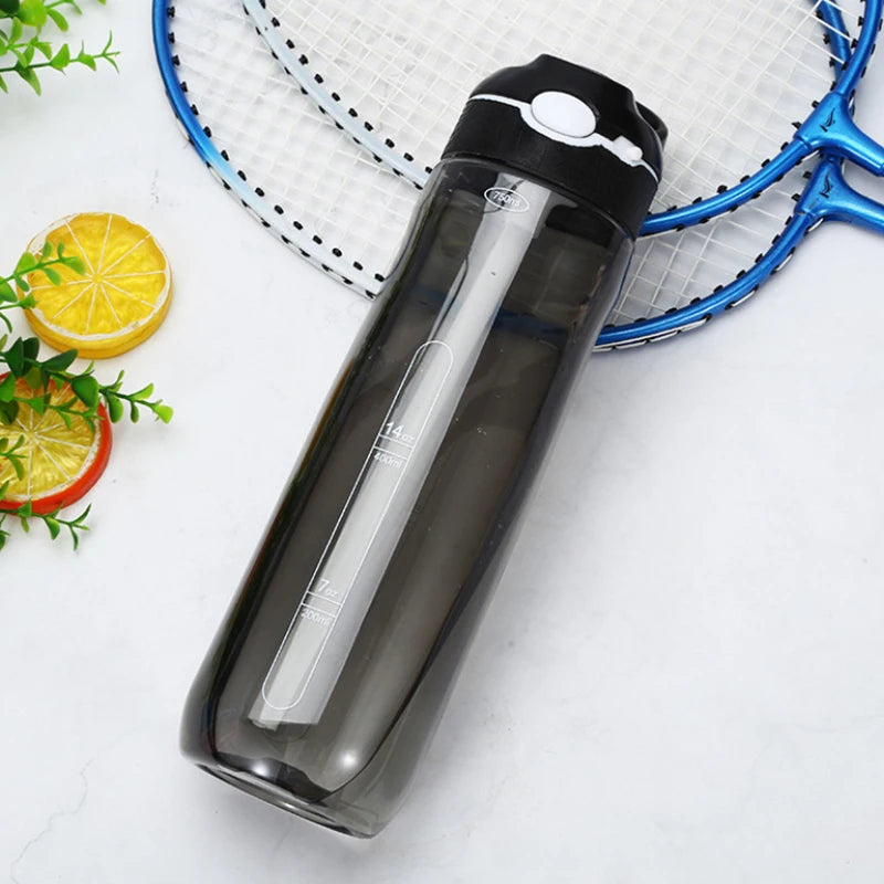 Hiking Outdoor Plastic Transparent BPA Free Bottle For Men Drinkware