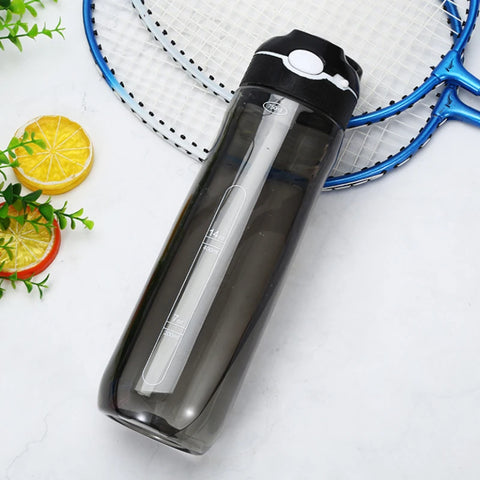 Hiking Outdoor Plastic Transparent BPA Free Bottle For Men Drinkware