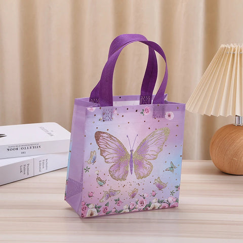 Butterfly Gifts Bag Kraft Paper Cupcake Packaging