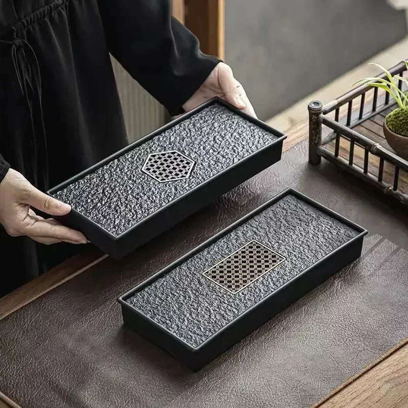 Luxury Tea Table Tray High Quality Chinese Tea Tray Set