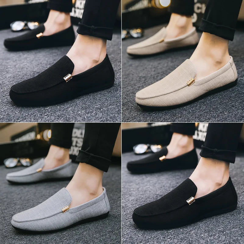 Shoes Men Casual  Comfort Men Shoes Denim Male Shoes