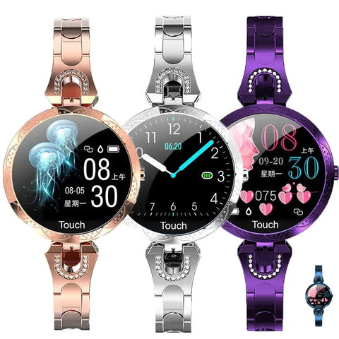 AK15 Fashion Smart Watch Women Waterproof Wearable Device Heart Rate Monitor Sports Smartwatches  For Android ios Xiaomi Huawei