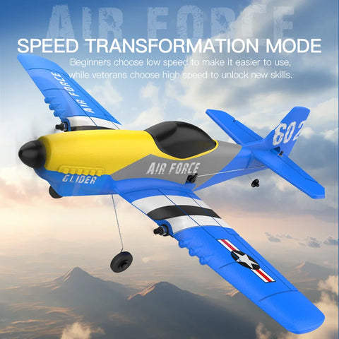 Rc Plane Kids Toy Remote Control Aircraft Foam Fix-Wing Radio-Controlled