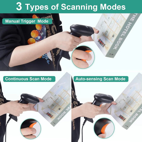 USB Laser Barcode Scanner