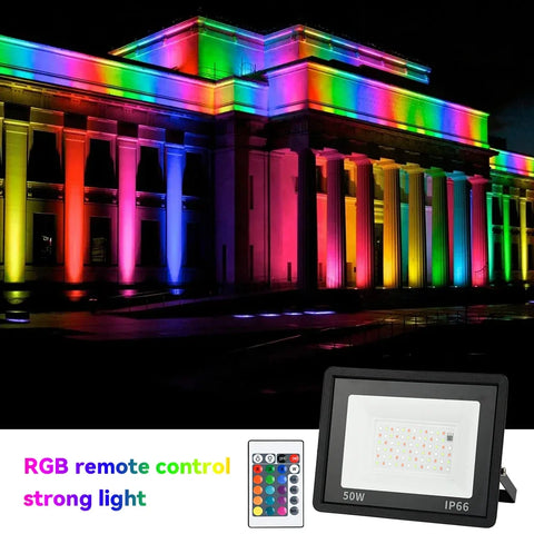 RGB LED Floodlight Reflector Outdoor Lighting