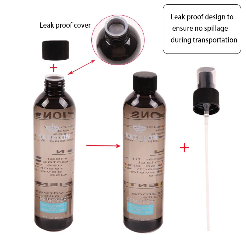 Powerful Spray Remover For Wig Glue System Easy To Use