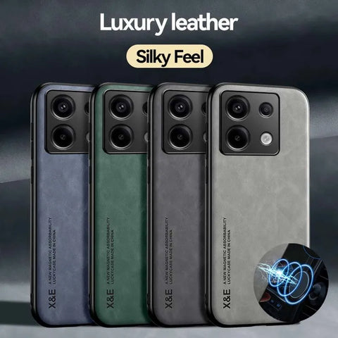 Luxury Leather Case For Redmi