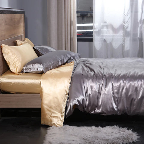 Blend Mulberry Silk Luxury Bedding Set