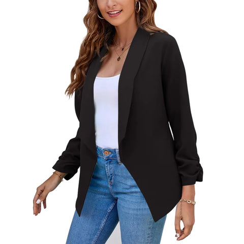 Female Office Lady Nine Quarter Blazer