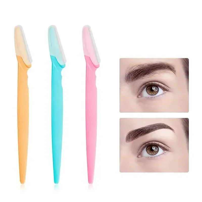 Woman Eyebrows Shaping Knife