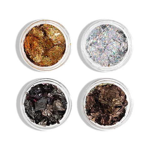 Flakes Mirror Chrome Powder Manicuring Winter Decorations