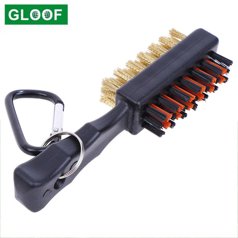 Golf Club Brush Groove Cleaner Dual Sided