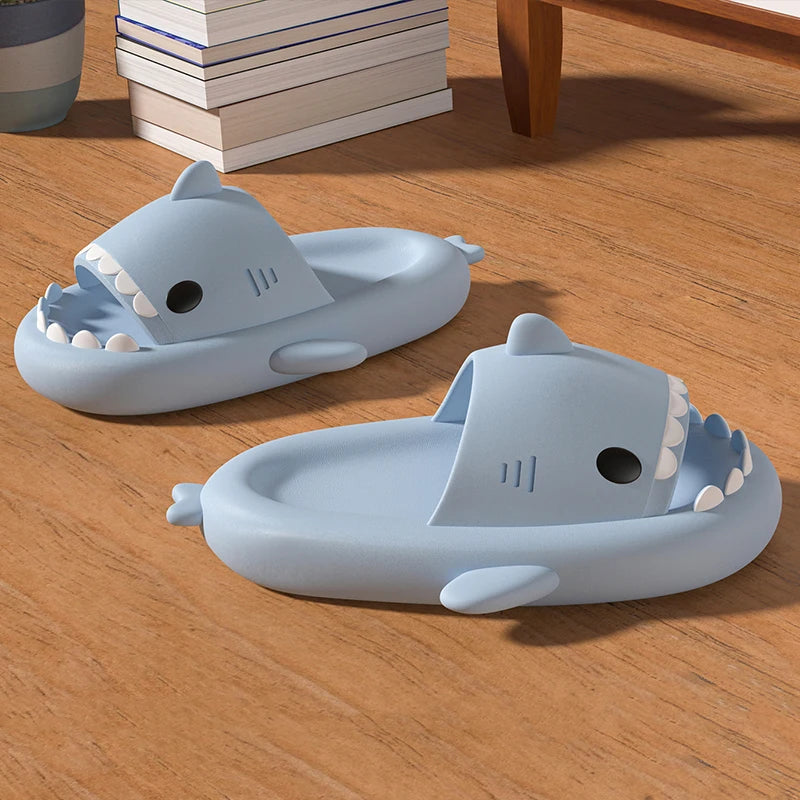 Summer Home Women Shark Slippers Anti-skid